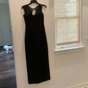 Phoebe black maxi dress